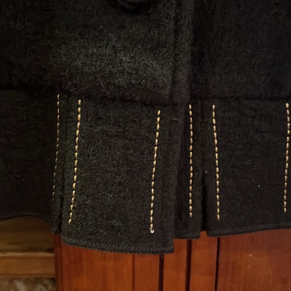Carson - VTG 90’s boil wool jacket/embroidered - Picture 8 of 13